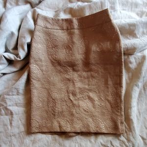 Banana Republic tan Pencil Skirt